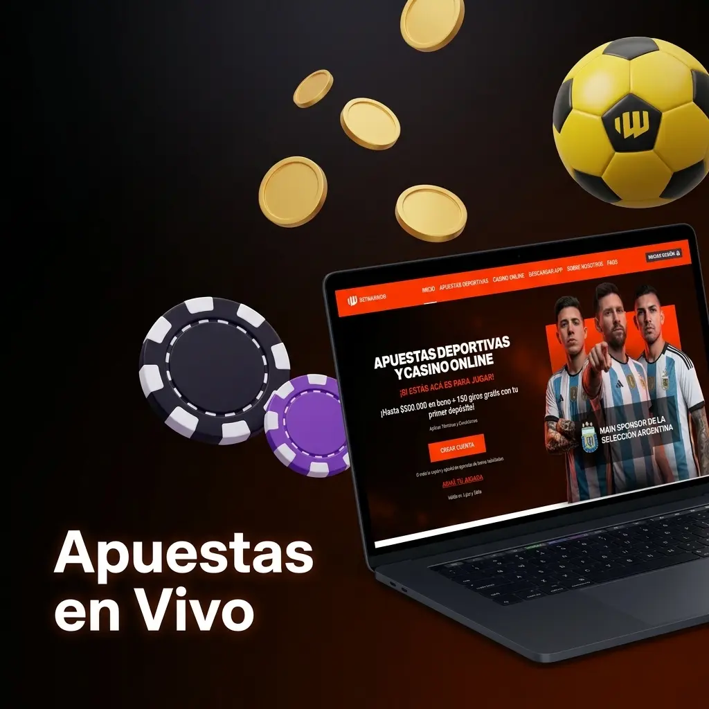 Panel de apuestas en vivo de BetWarrior con streaming, estadísticas y cashout para más de 20 deportes