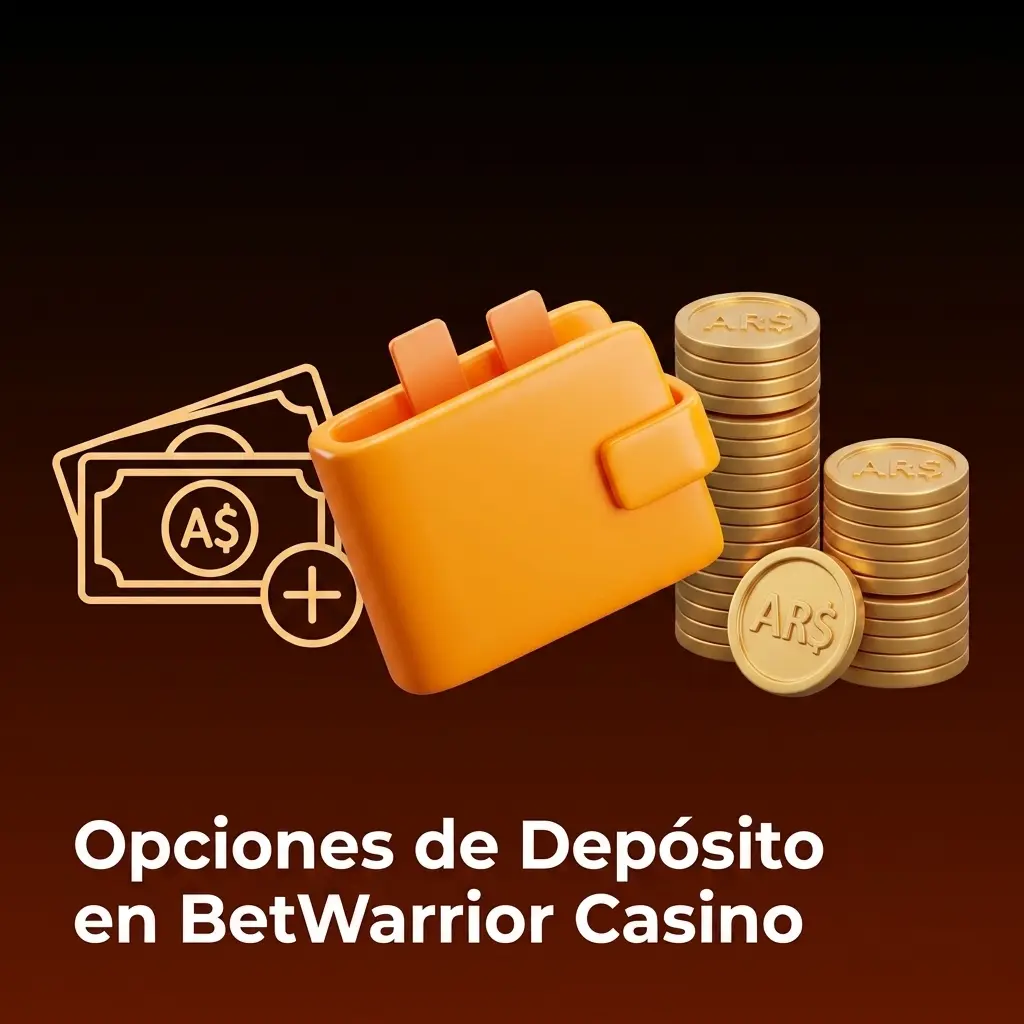 Métodos de depósito en BetWarrior Casino Argentina: Mercado Pago, AstroPay, transferencia bancaria y más opciones disponibles.